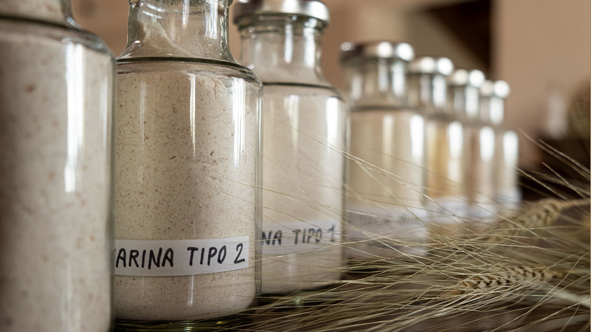 farine biologiche macinate a pietra